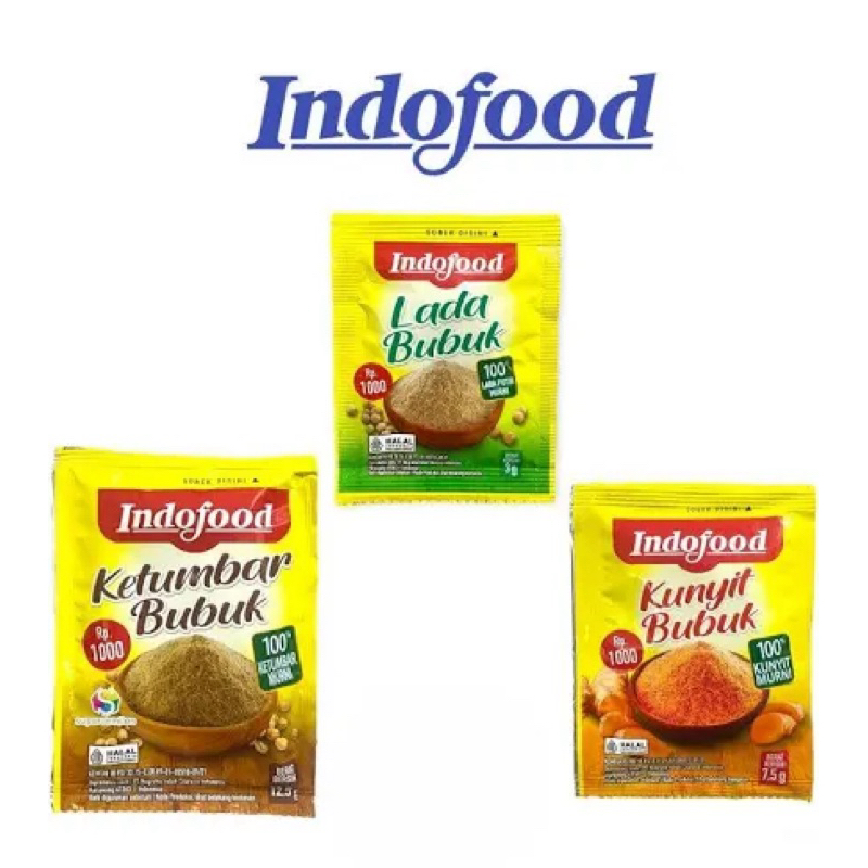 

Indofood Ketumbar/lada/kunyit Sachet