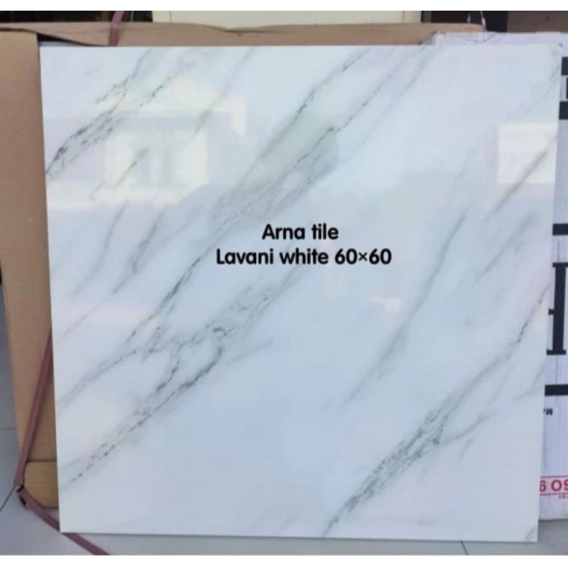 Granit 60×60 ARNA lavani white Glazed polished