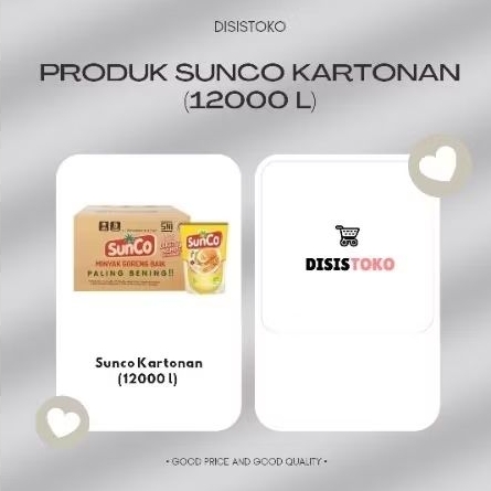 

Minyak Goreng Sunco 2 liter Kartonan