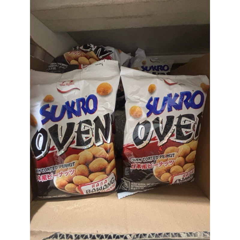 

Kacang Dua Kelinci Sukro Oven Rasa Bawang 95gr