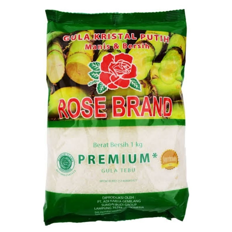 

1kg gula rose brand gula kristal putih (premium)