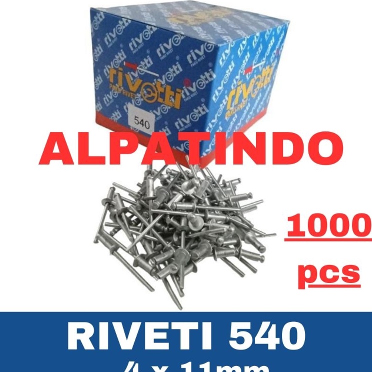 Kejutan Terbesar  Paku Rivet 54 Riveti Rivetti 54 harga 1 pcs  Paku Rivet 4mm