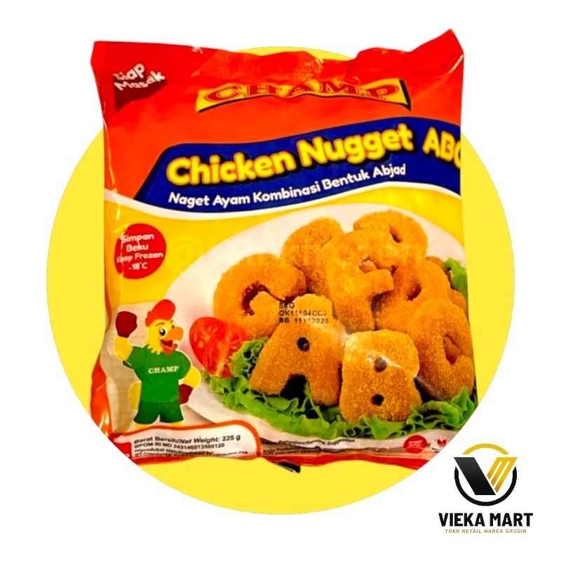 

Champ Chicken Nugget ABC 225 gram