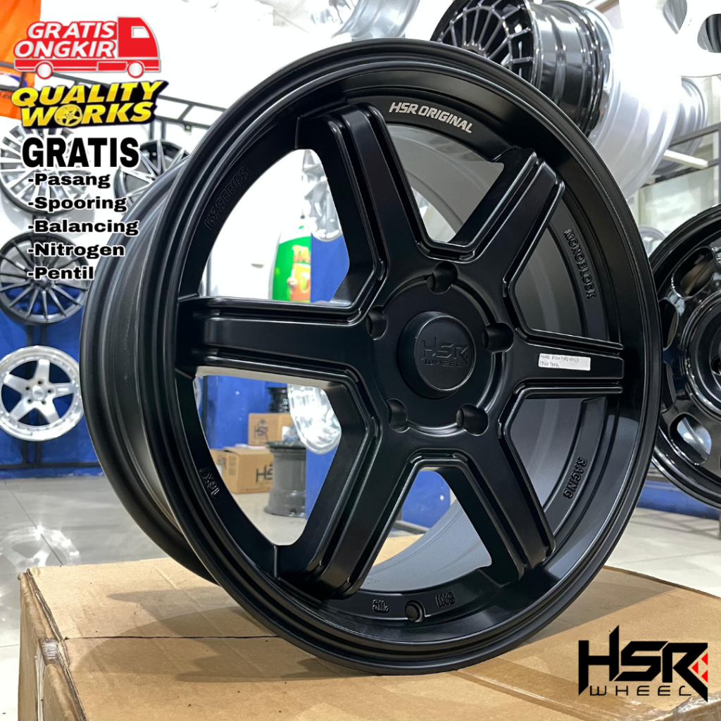 Velg Racing R16 Hsr Minas, Buat Mobil Ertiga, Luxio, Grandmax, Xpander
