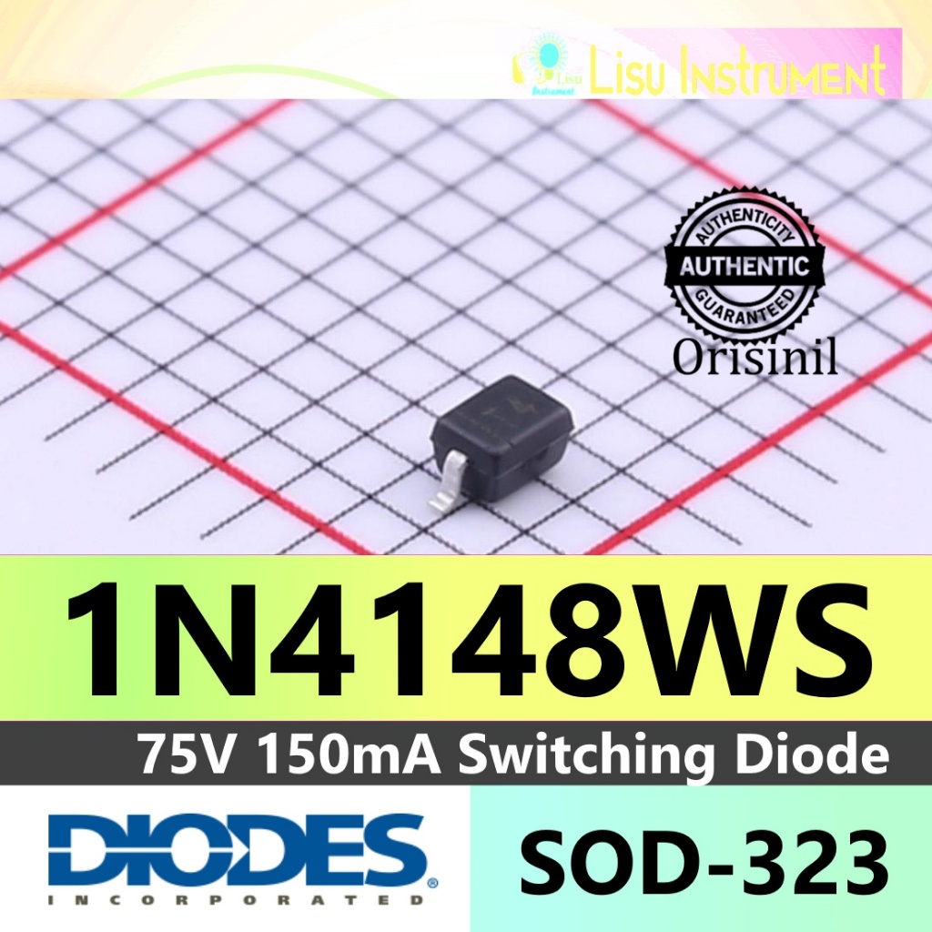 1N4148WS 75V 150mA T4 1N4148 Switching Diode SOD-323 1N4148WS-7-F Diodes Incorporated ORIGINAL