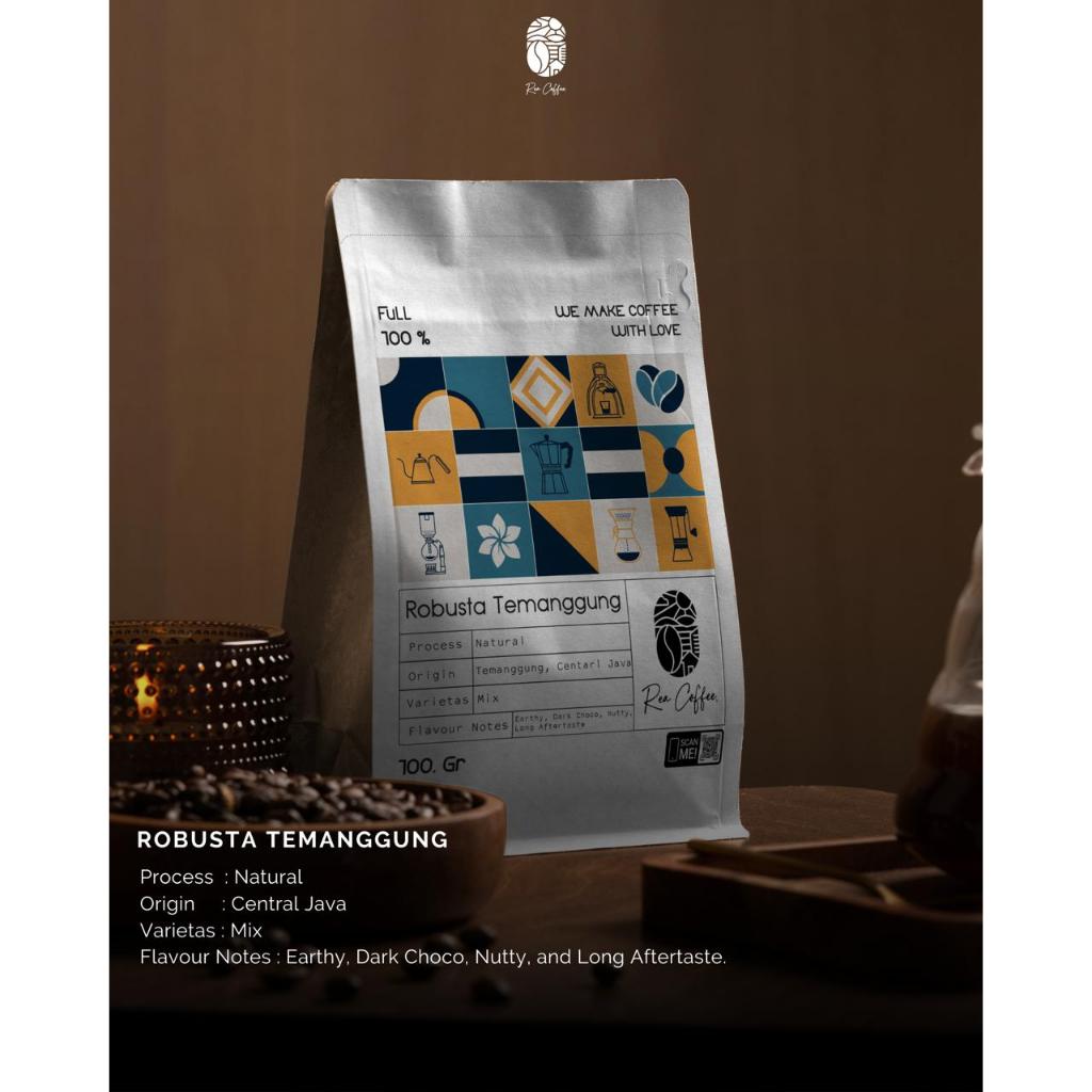 

SINGLE ORIGIN | 100% ROBUSTA TEMANGGUNG | NATURAL, Medium+ ROAST | BUBUK KOPI