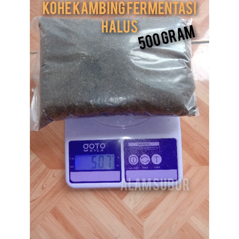 KOHE KAMBING FERMENTASI/KOHE KAMBING FERMENTASI HALUS 500g.