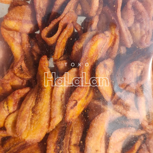 

[1kg] Kripik Sale Pisang Kering 1 Kg Total [4 x 250 Gram] Khas Cilacap Rasa Manis Renyah Kriuk