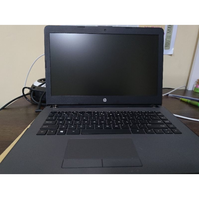 Laptop bekas second HP Pavilion 14-bw minus layar mati