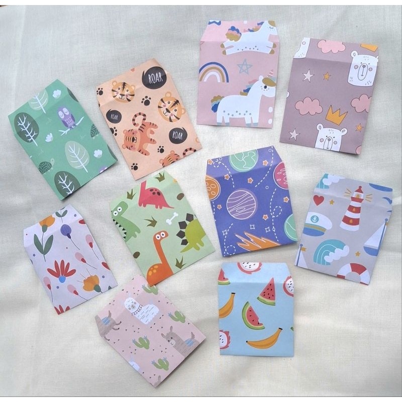 

amplop lebaran / amplop idul fitri / amplop lucu isi 10 pcs "RANDOM