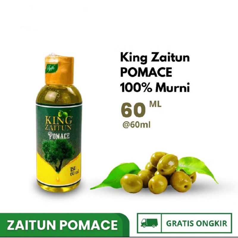 

Minyak Zaitun Pomace 60ml King Zaitun