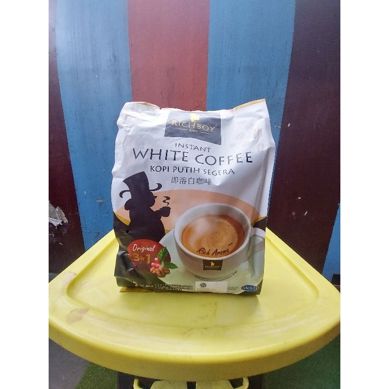 

Richboy Instant White Coffee (15x40gr) Richboy White Coffee Kopi Putih Segera