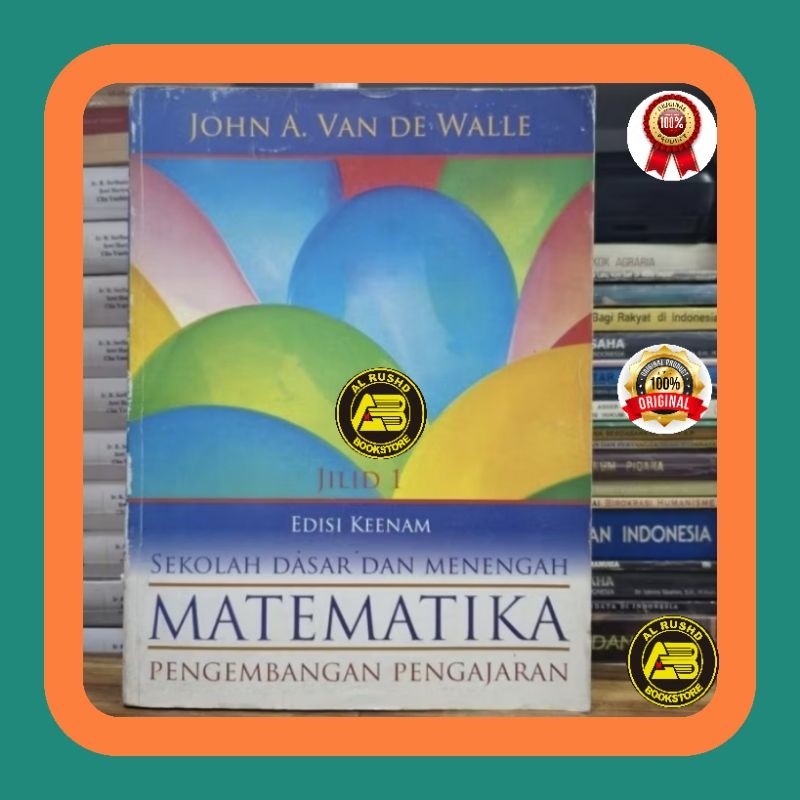 (ORI 100%) Pengembangan Pengajaran Matematika (Sekolah Dasar dan Menengah) John A Van De Walle (Erla