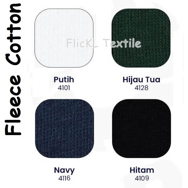 Kain Fleece Katun Bahan Fleece Cotton Full Katun Kilo