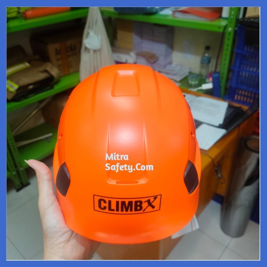 Helm Safety Climbing / Helm Climbx Orange