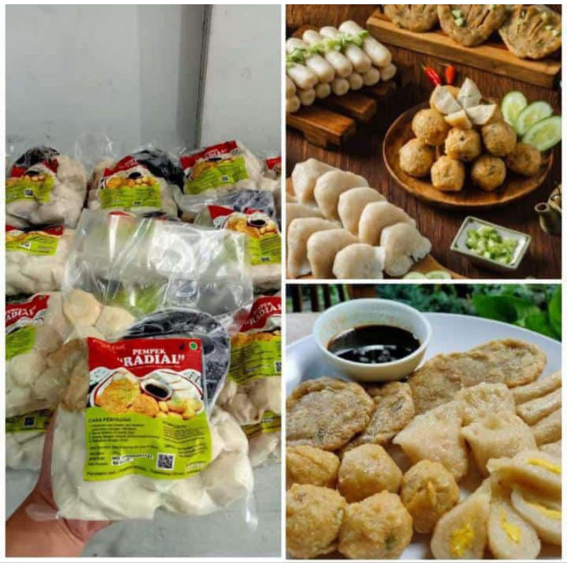 

Pempek Radial Asli Palembang isi 25 pcs kecil campur