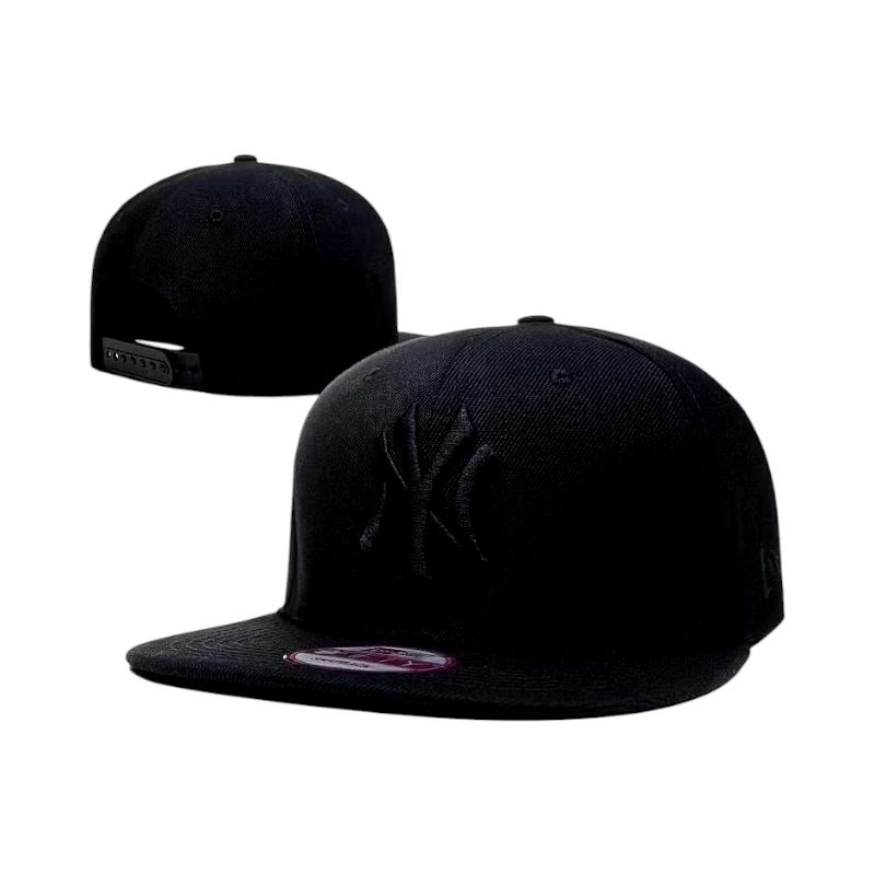 topi snapback premium NY keren hitam full