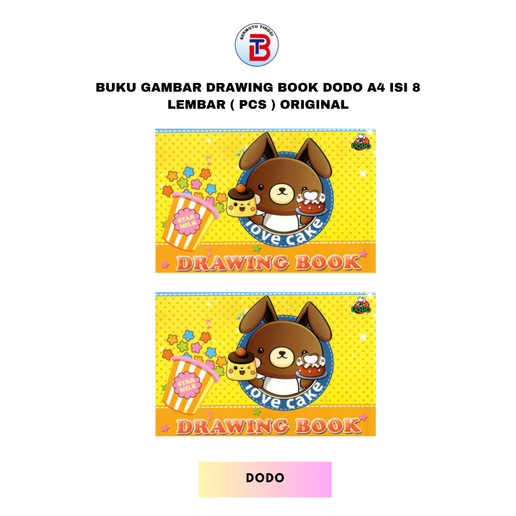 

Buku Gambar Drawing Book DODO A4 Isi 8 Lembar ( PCS ) Original