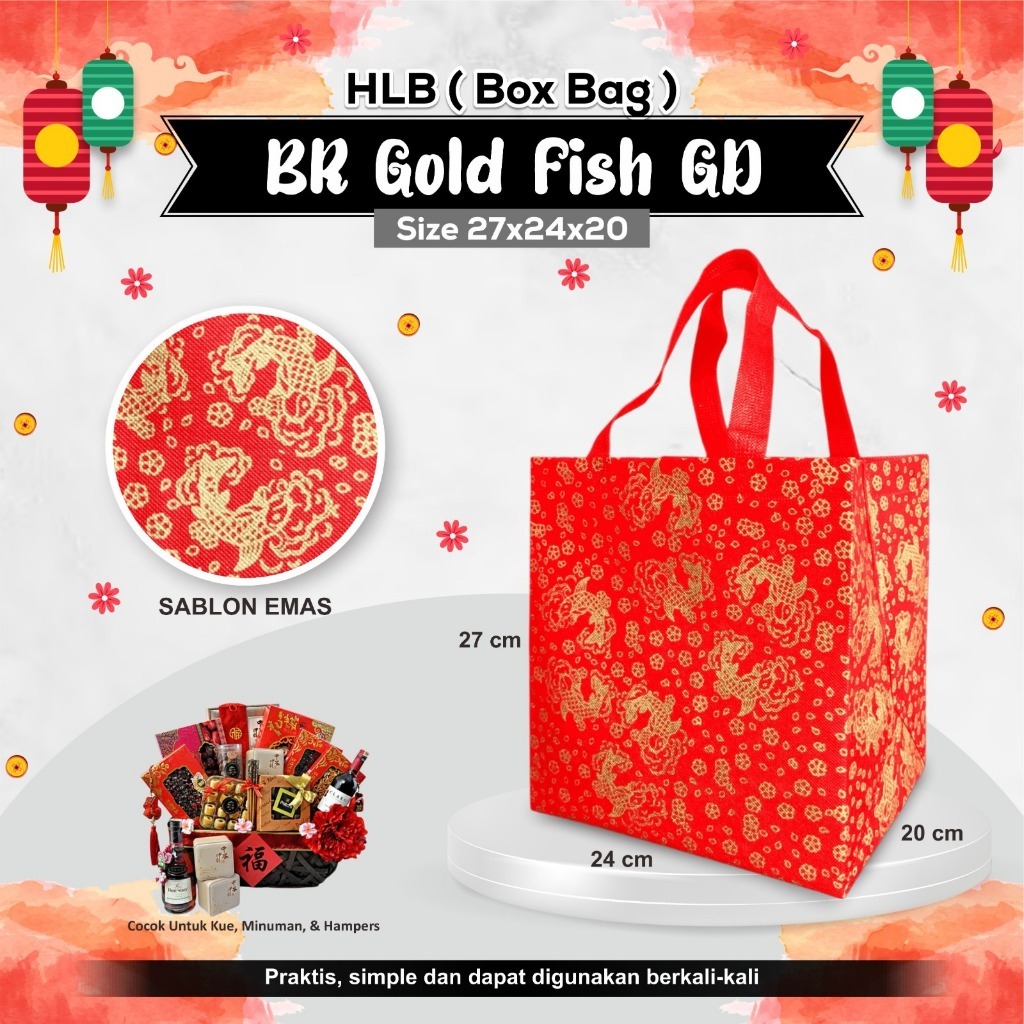 

[INSTANT] Tas Imlek | Tas Bingkisan Hampers Imlek | Goodie Bag Imlek