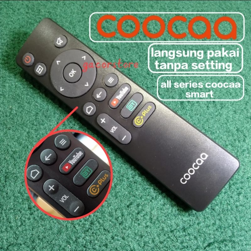 OK c+ remot Remote coocaa cooca Coca NON asli 32ctd4000 32s3u 40s3u 43s3u 32S7G 40s5g 40S7G 43S7G