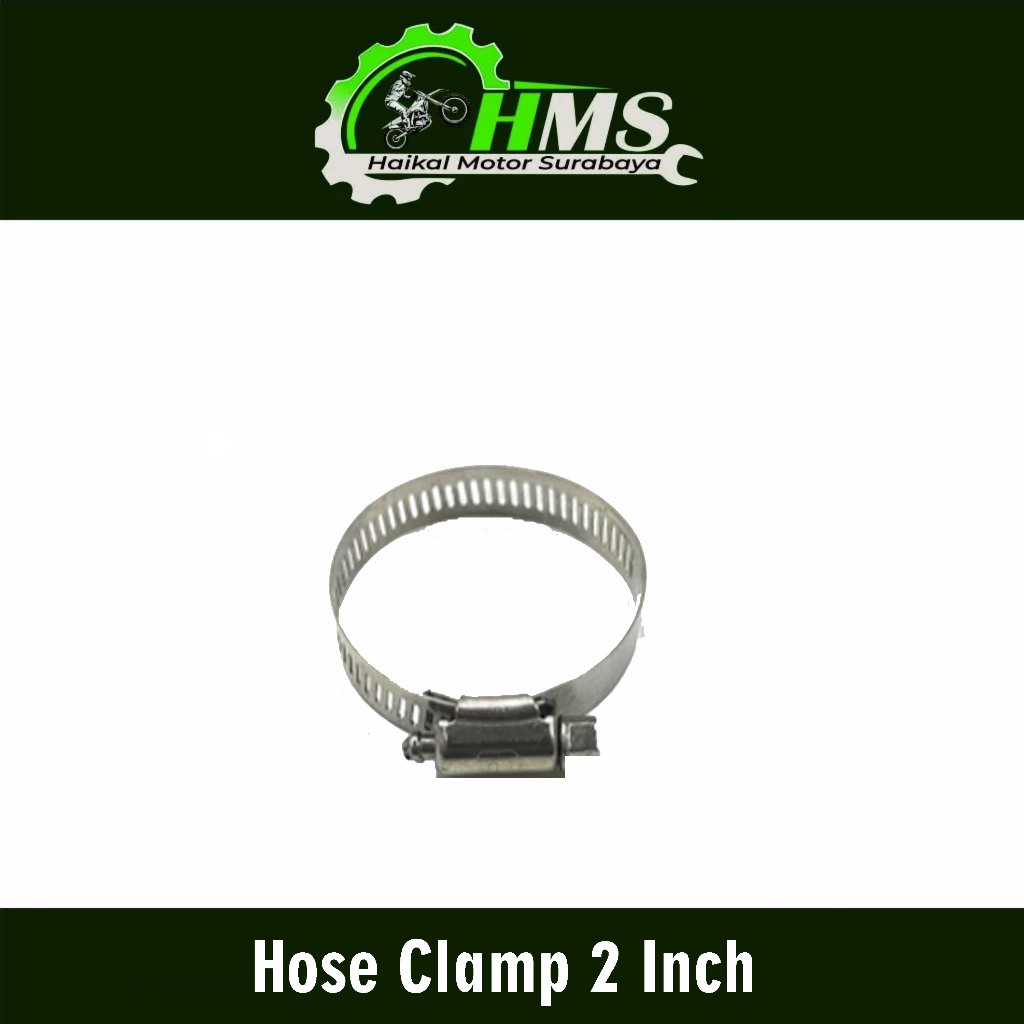 Hose Clamp 2 Inch - Klem Claim Karbu PE 28 Karburator PE 28 Pengencang Pengikat Lubang Selang