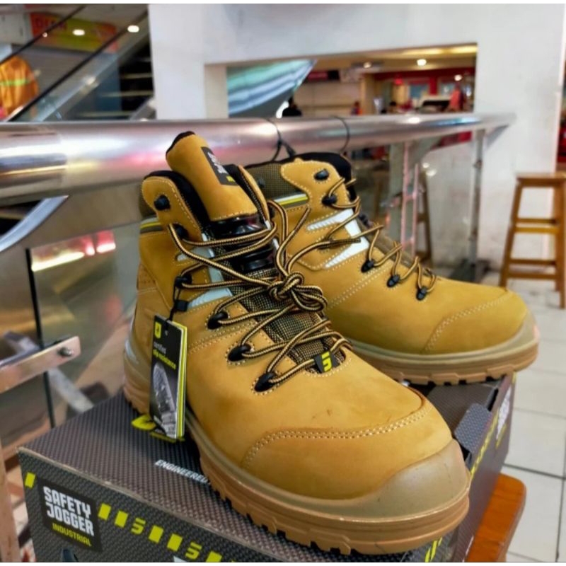 SEPATU SAFETY JOGGER ULTIMA CREAM ORIGINAL S3 ESD HRO