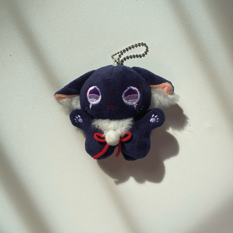 [LIKE NEW] doll scara genshin impact boneka scaramouche doll 10cm wanderer keychain scaracat