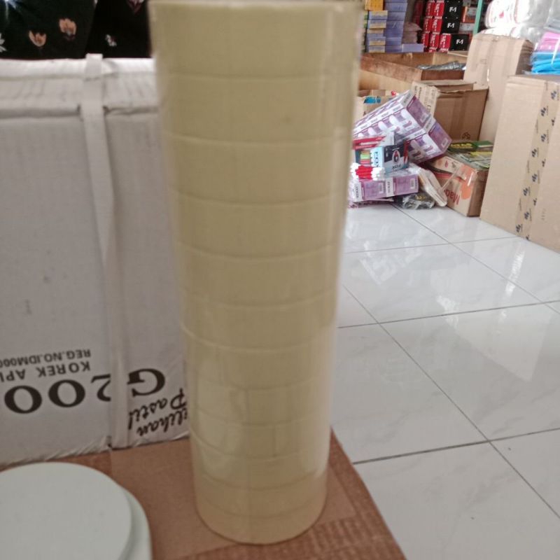 

LAKBAN KERTAS SANWE ISI 12 ROL /slop