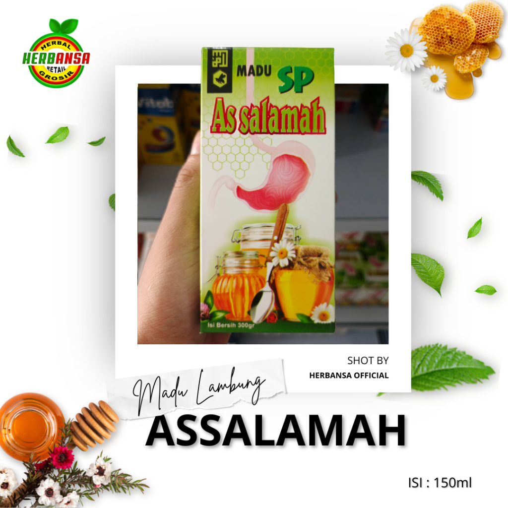 

Madu Lambung As Salamah Pencernaan - Assalamah SP 350Gram Spesial Maag