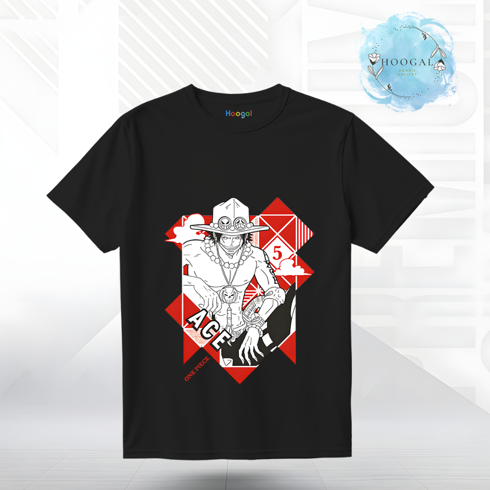 Hoogal Kaos Motif Ace Distro 20s Sablon DTF