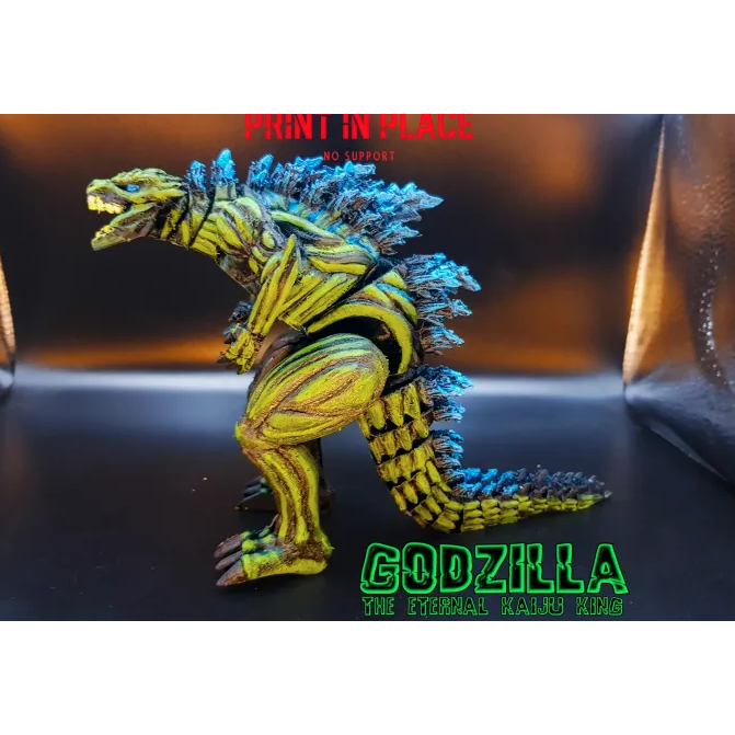 Mainan GODZILLA EARTH Artikulasi Monster toy