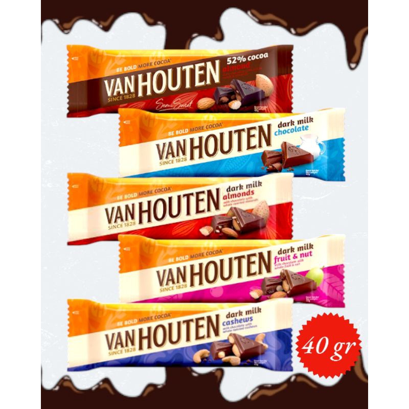 

COKLAT VAN HOUTEN 40 GR