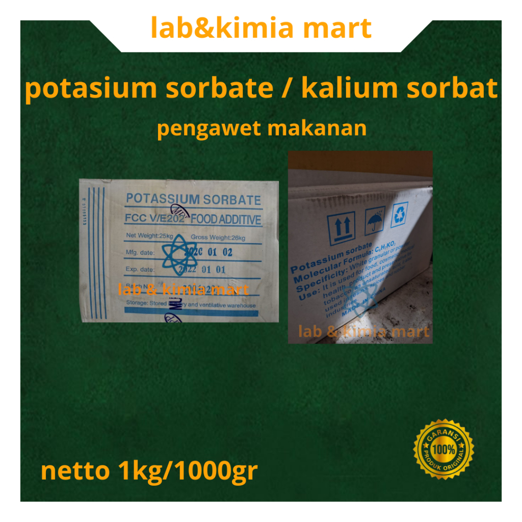 

Potassium Sorbate Mupro / Pengawet Makanan dan Minuman / PS-1000