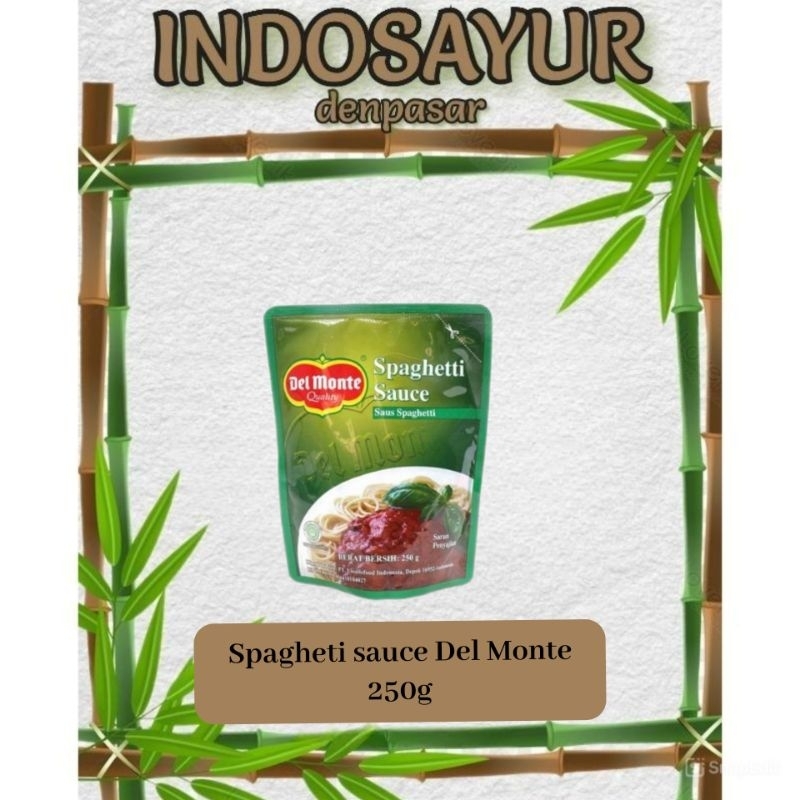 

saus spaghetti Del Monte 250g _INDOSAYUR