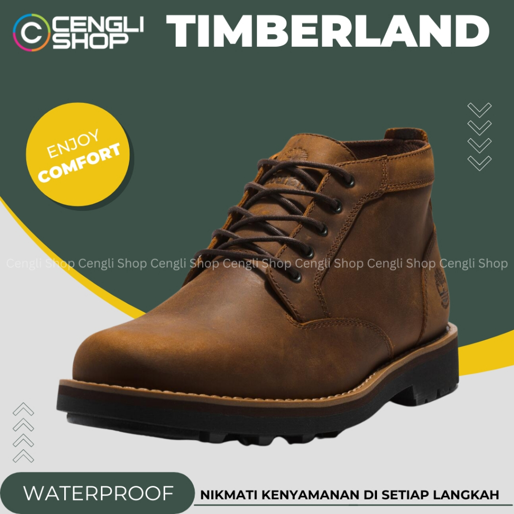 TM96 SEPATU BOOT TIMBERLAND PRIA ORIGINAL/TIMBERLAND BOOTS KULIT ASLI ORI