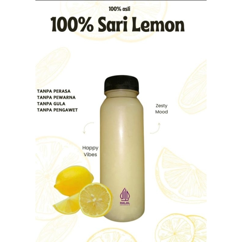 

Sari lemon/ Air lemon murni/ minuman diet 250ml - 1 liter by lemonkita