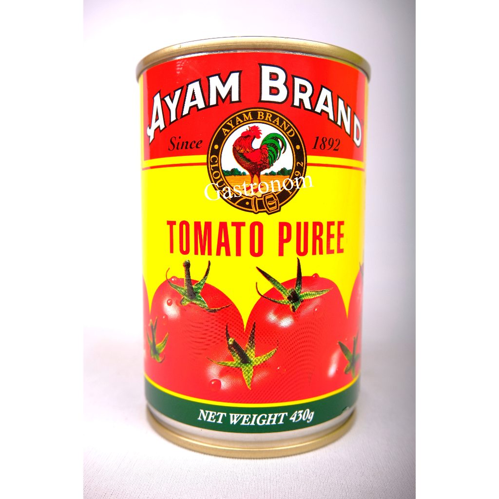 

Ayam Brand Tomato Puree / Pure Tomat 430 gr