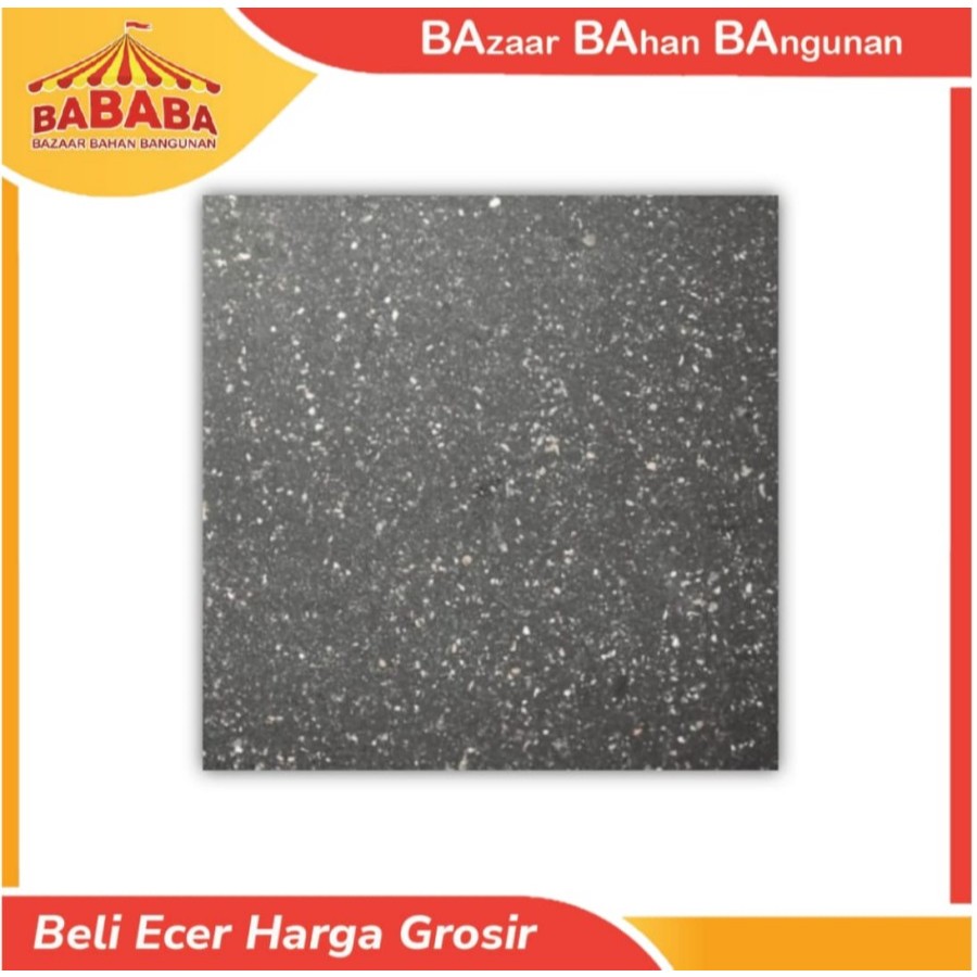 Keramik Lantai Aversa 50x50 Arsenal Hitam