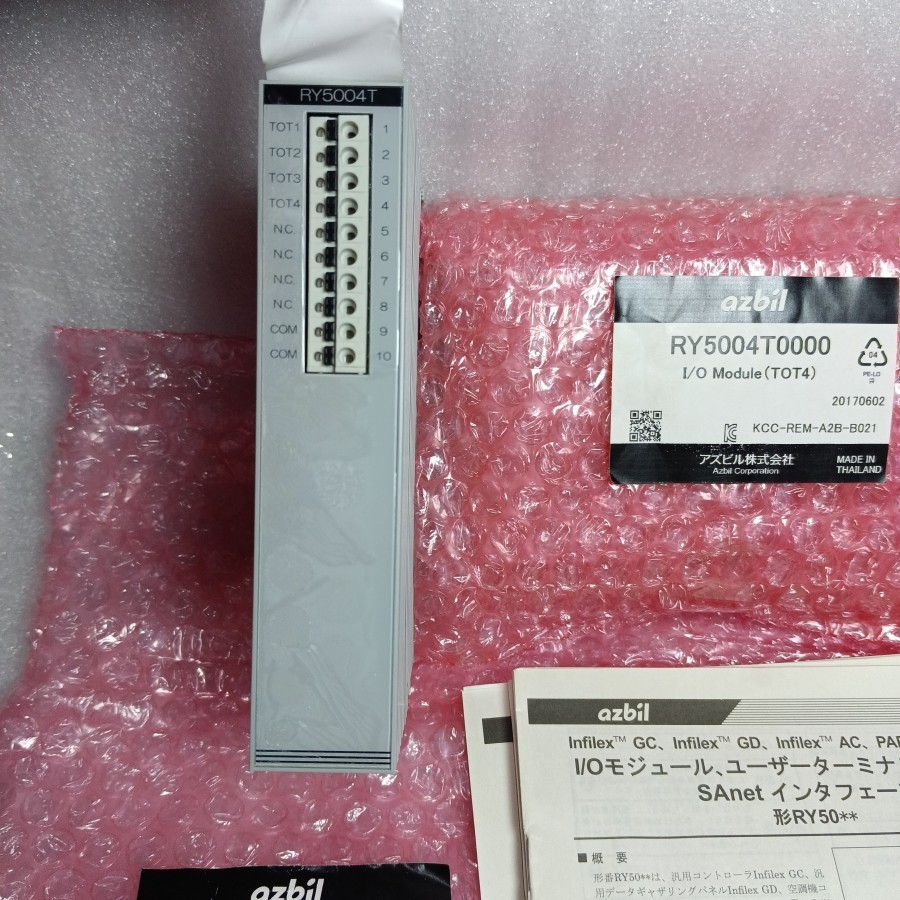 AZBIL RY5004T I/O MODULE AZBIL RY5004T0000 Ro AZBIL KCC-REM-A2B-B021 ORIGINAL YAMATAKE AZBIL THAILAN