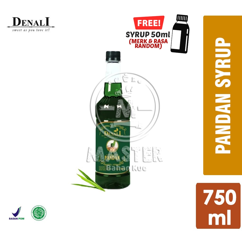 

Syrup Pandan Denali / Sirup Pandan [Botol Plastik 750ml]