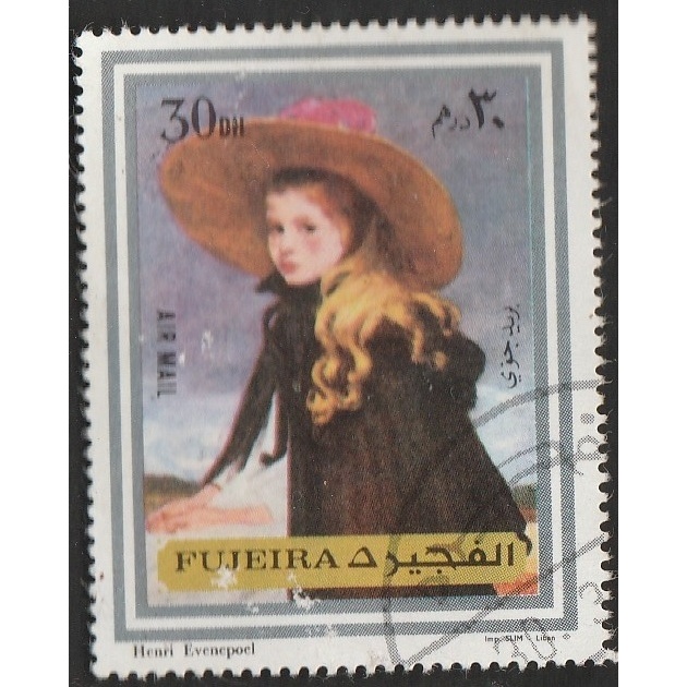 

A 11473 SATU BUAH PRANGKO NOMINAL 30 DIRHAM TEMA LUKISAN WANITA DENGAN KONDISI SUDAH ADA CAP