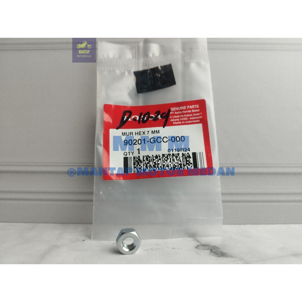 Mur Baut Tanam Cylinder Head Deksel 7mm Beat Fi Vario Spacy Scoopy Genio Revo Fi Original Honda 9020