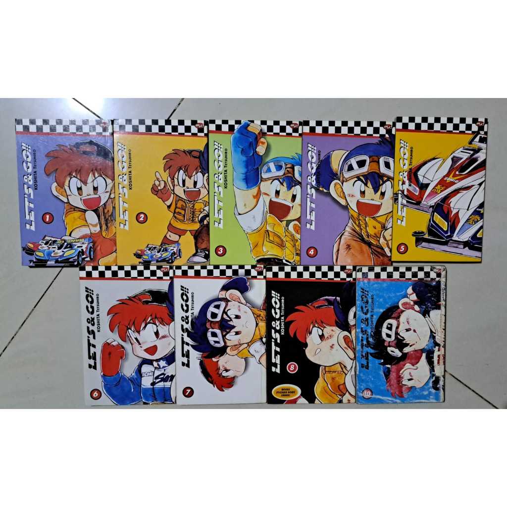 komik Paket let's & go 1 - 13 +  let's & go  max 1-7 Tamat