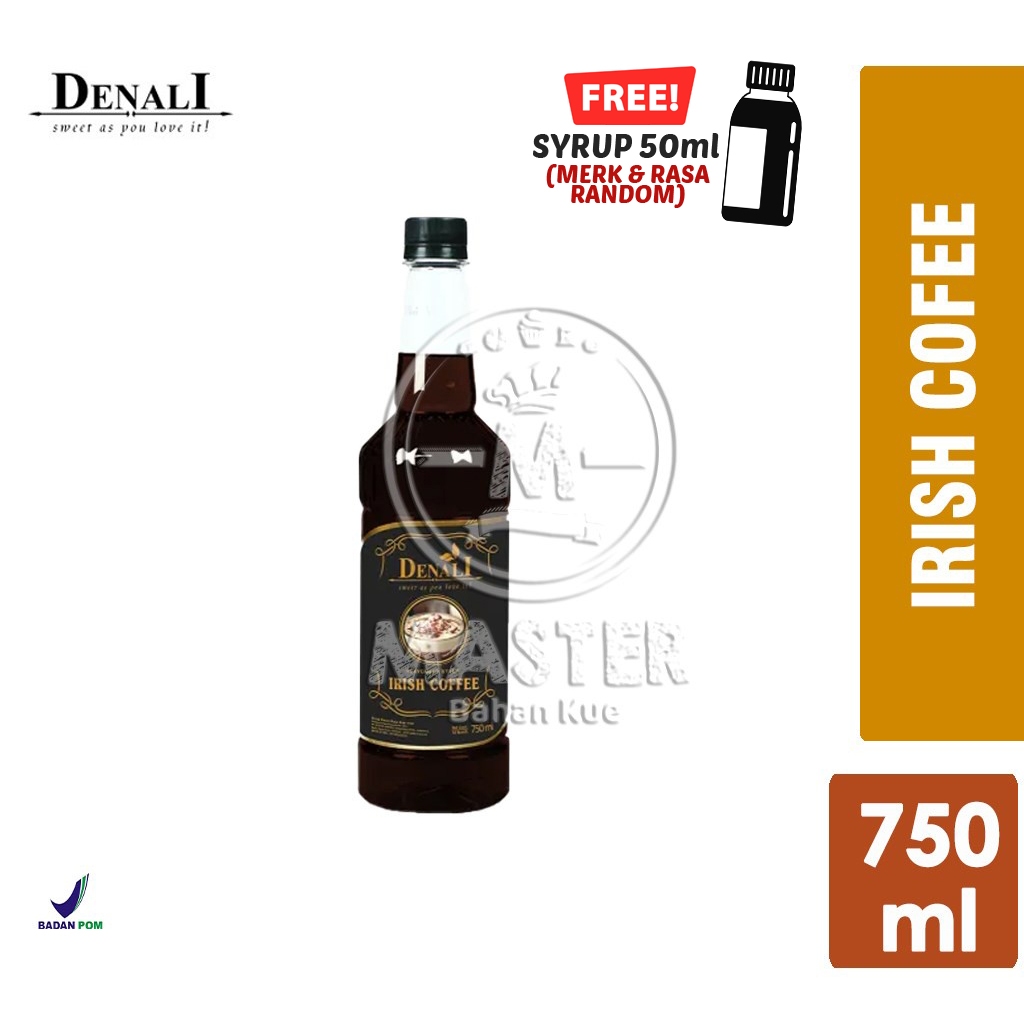 

Syrup Irish Coffee Denali / Sirup Irish Cream Coffee [Botol Plastik 750ml]