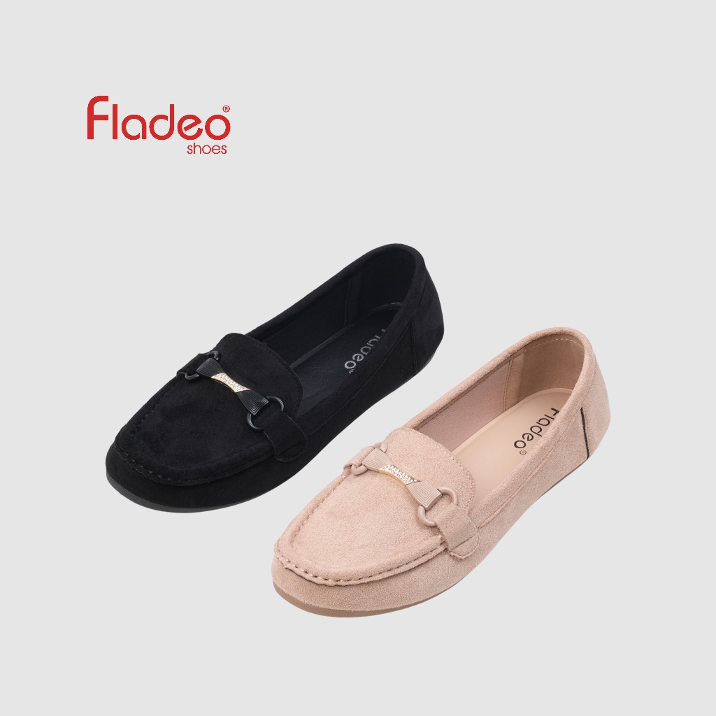 Fladeo A25/LSM337-1BG/Sepatu Moccasin Slip On Wanita [ Moccasin Shoes ]