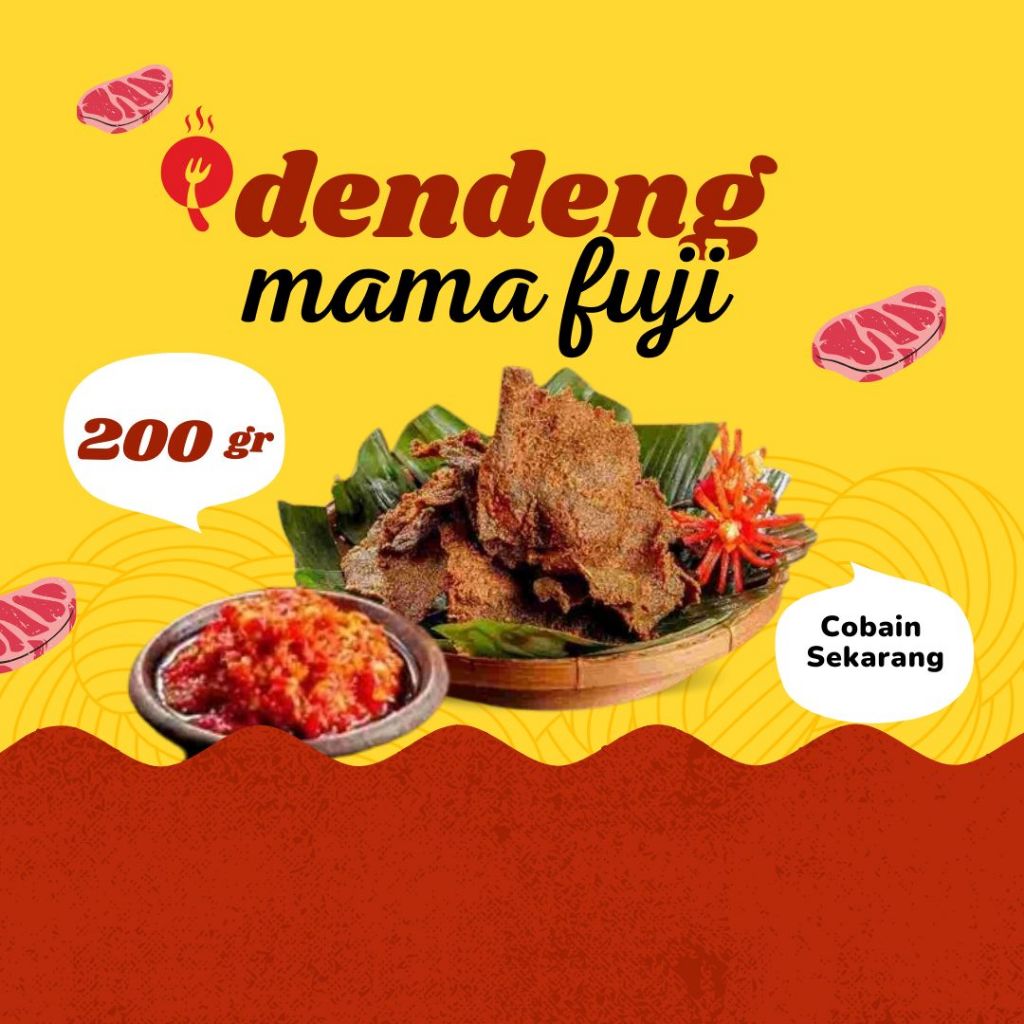 

Dendeng Mama Fuji -Dendeng VIRAL Di Jamin Nikmat 100% Halal