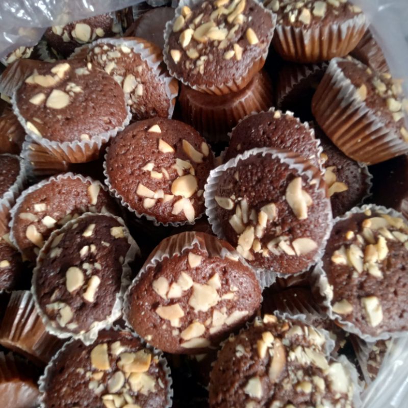 

Kue brownies kering coklat/roti kering