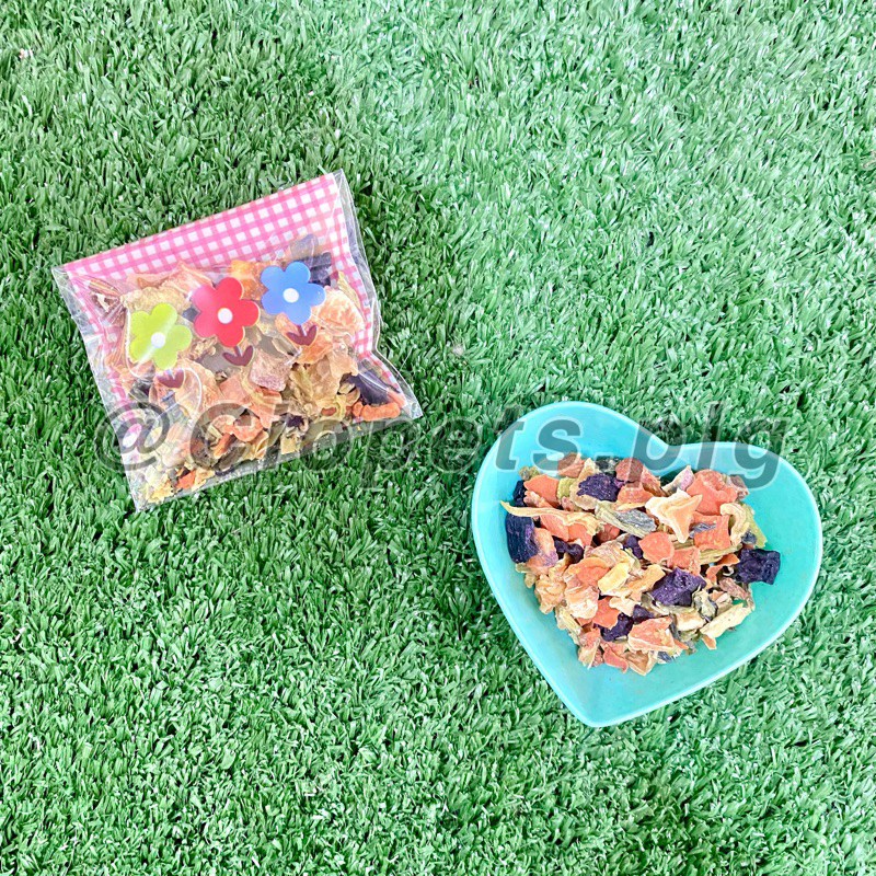 Dried Vegetables Snack Makanan Hamster Sayur Kering