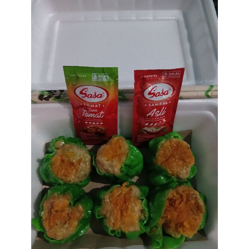 

Dimsum Premiun ayam+udang