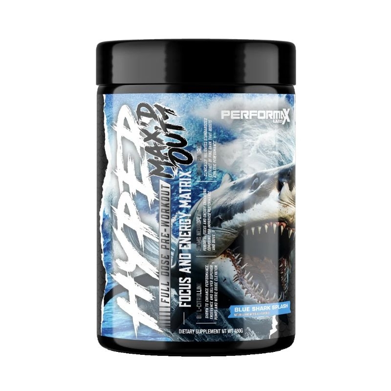 HYPERMAX  HYPER MAX D OUT 480 GRAM ( 40 SERVING ) PERFORMAX LABS  PREWORKOUT PRE WORKOUT ORIGINAL 